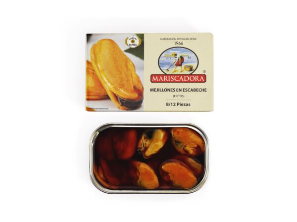 Mejillones en escabeche Mariscadora 8/12 - Imagen 3